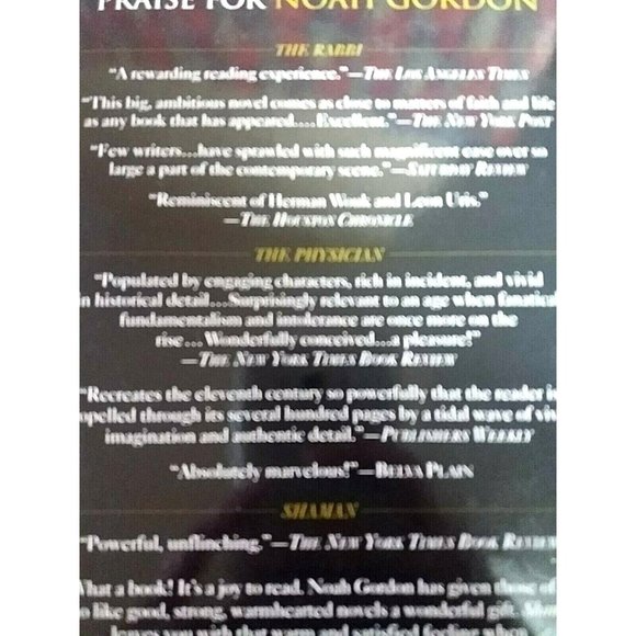 The Last Jew Book by Noah Gordon Inquisition Historical Novel Hardcover - Picture 2 of 4